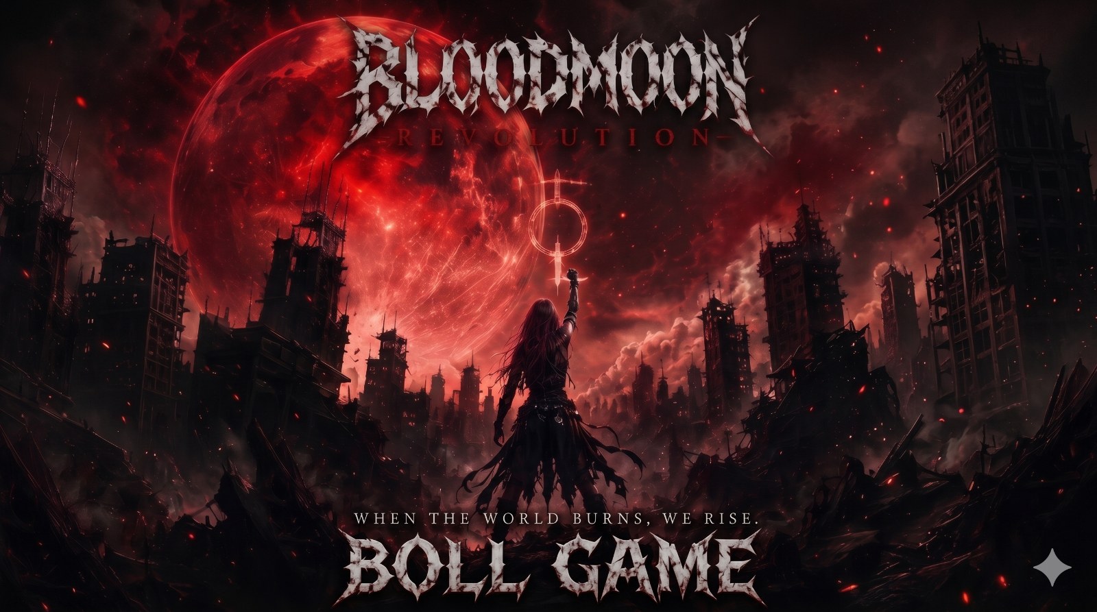 ปก BLOODMOON REVOLUTION 1st Album