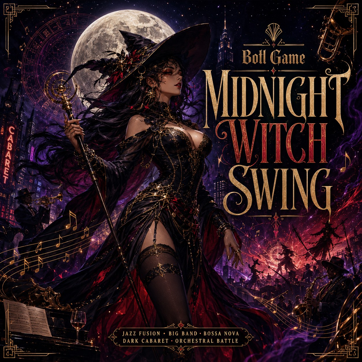 ปก MIDNIGHT WITCH SWING 1st Album
