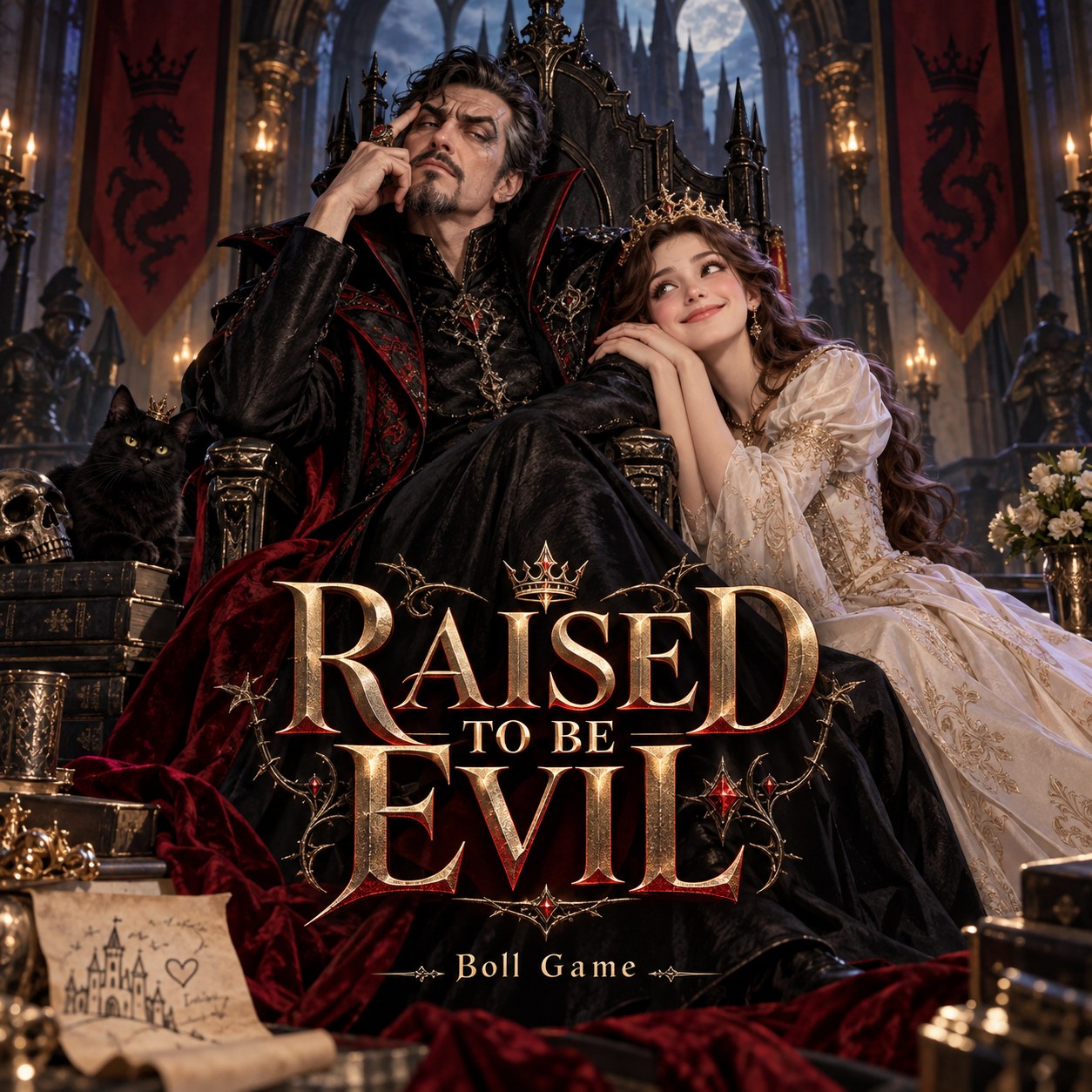 ปก RAISED TO BE EVIL 1st Album